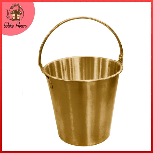 Korean Traditional Gold Bucket Large
