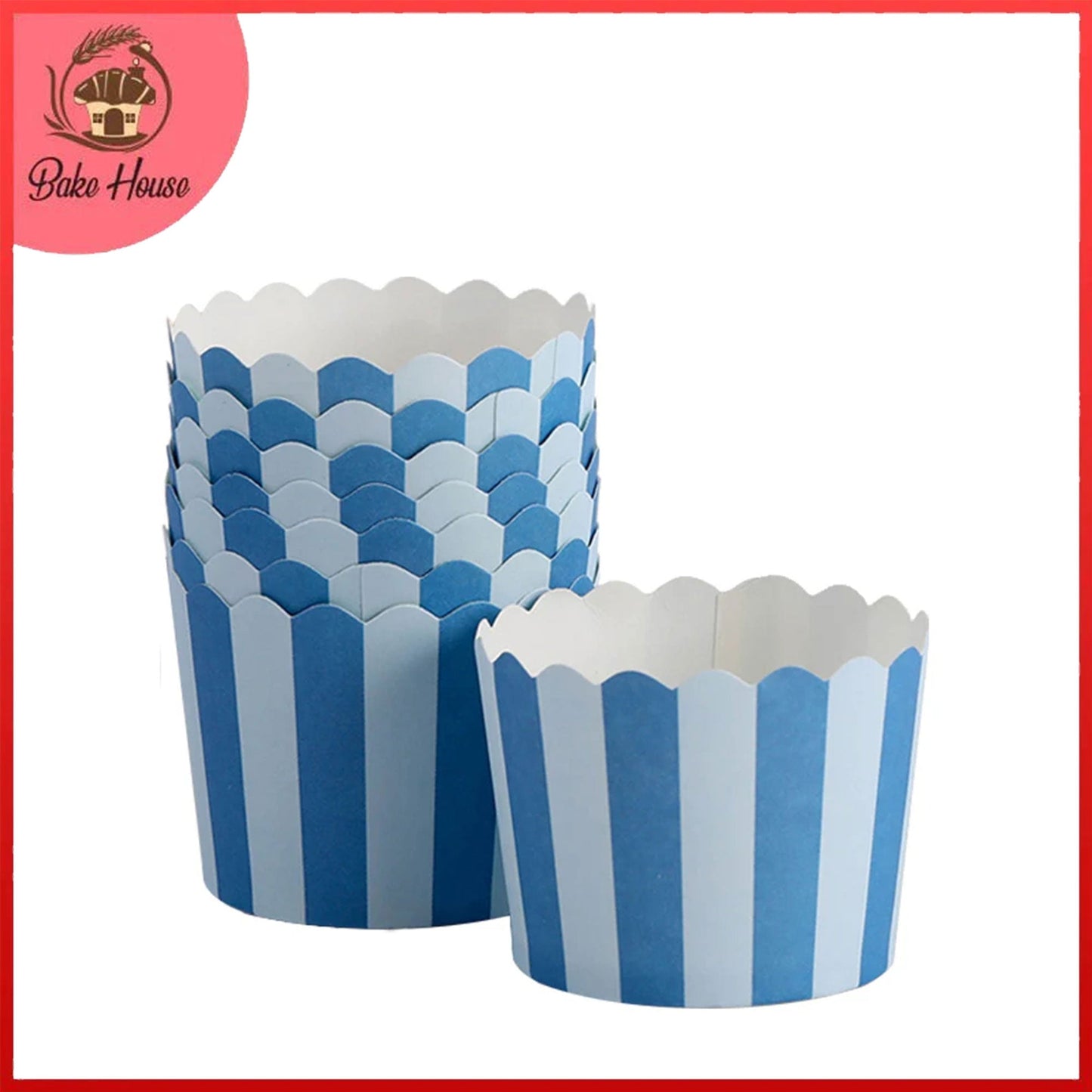Round Cupcake Liners Disposable Baking Wrappers 20 Pcs