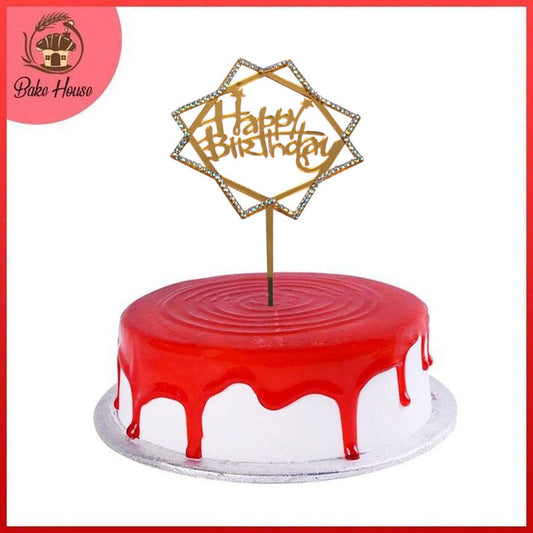 Happy Birthday Cake Topper (Design 31)