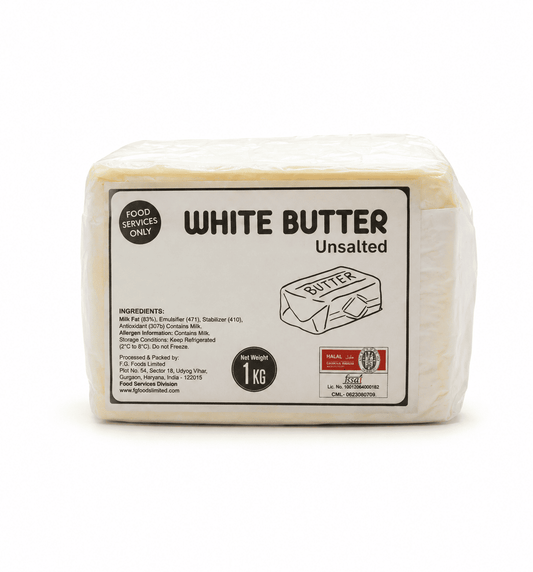 White Unsalted Butter 1kg
