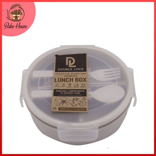 DL Round Lunch Box 4 Compartment 820ml