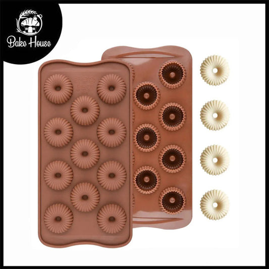 Spiral Shape Silicone Chocolate mold 11 Cavity