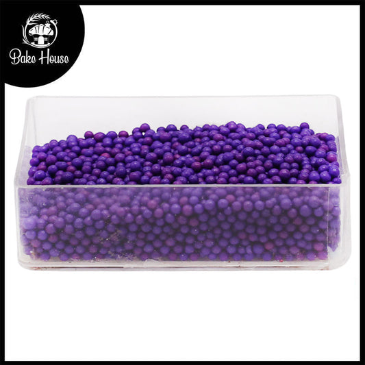 Mini Dark Purple Edible Pearls 30g Pack