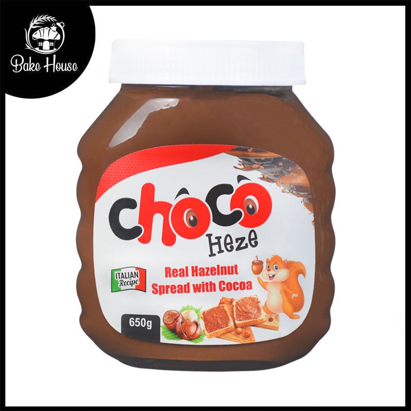 Milkyz Food Choco Heze Real Hazelnut Spread With Cocoa 650g Jar