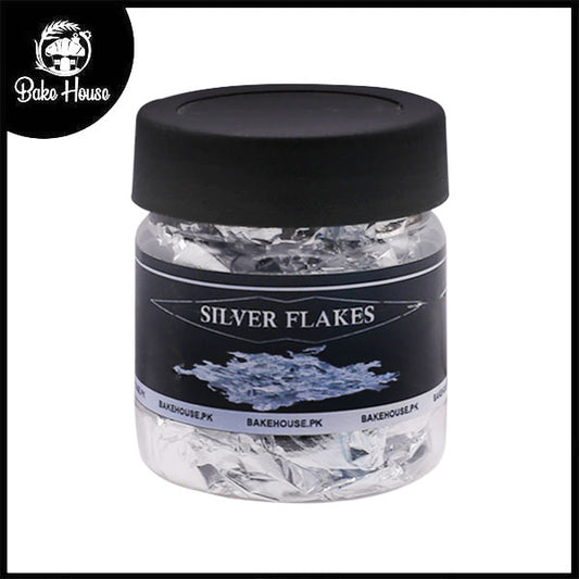 Bake House Edible Silver Flakes 20gm