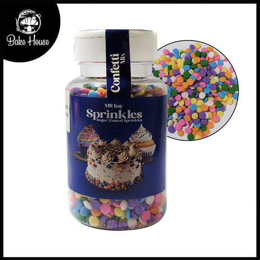 MR Kay Confetti Round Mix Sprinkles – 90g Jar