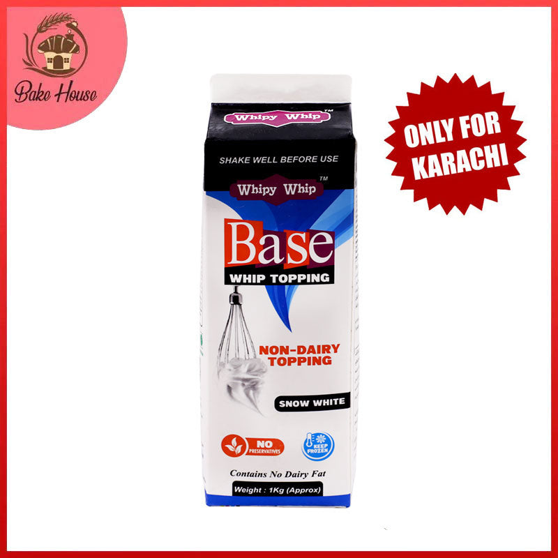 Whipy Whip Base Whip Topping Cream 1Kg – Bake House - The Baking Treasure