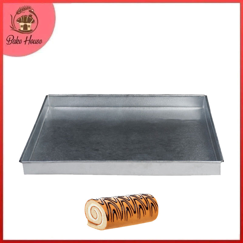 Swiss Roll Baking Tray Rectangle 11 X 15 Inch Galvanized Steel