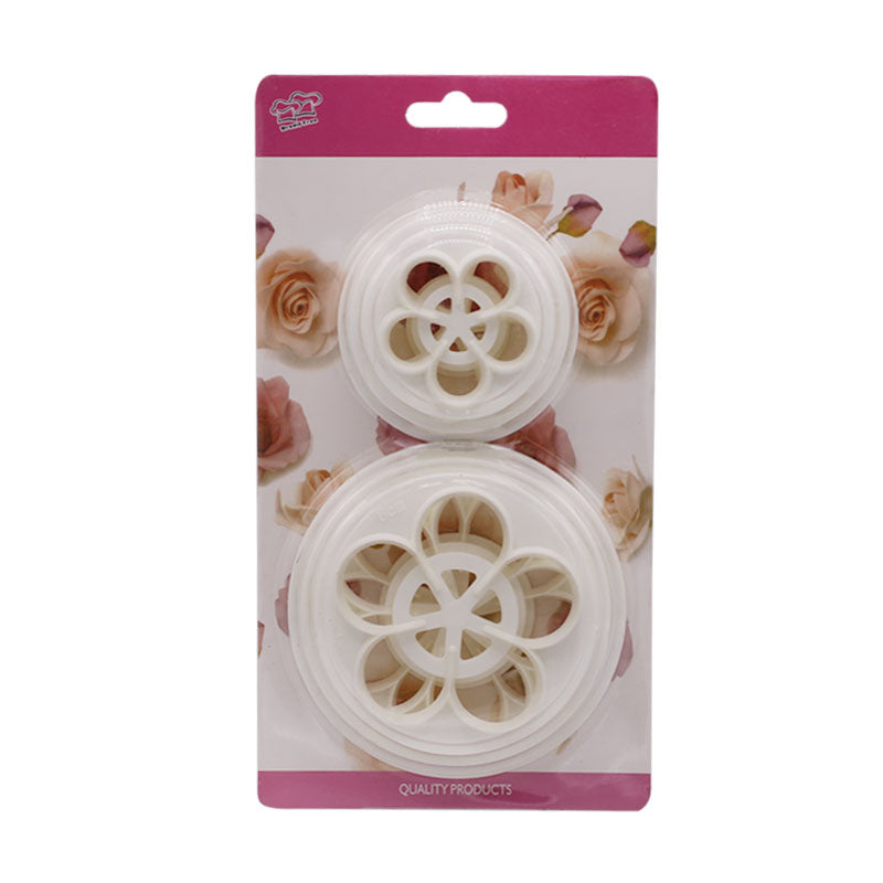 5 Petal Blossom Fondant Cutter 6Pcs Set