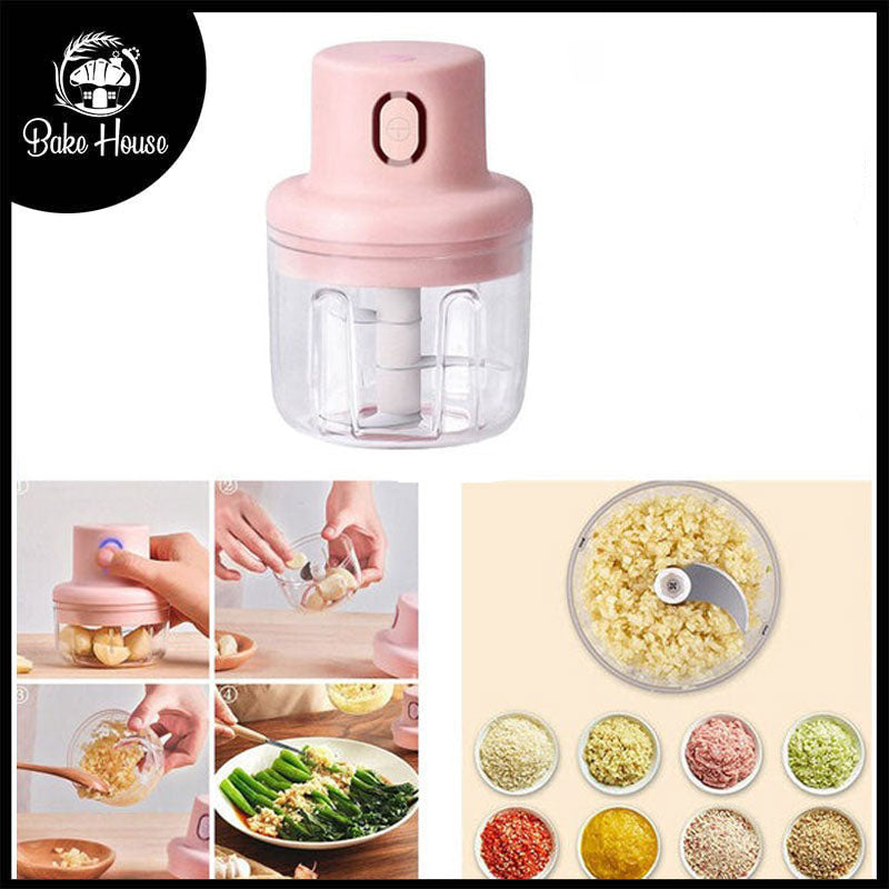 Mini Electric Garlic Food Chopper