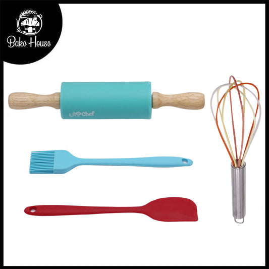 4Pcs Silicone Baking Tool Set