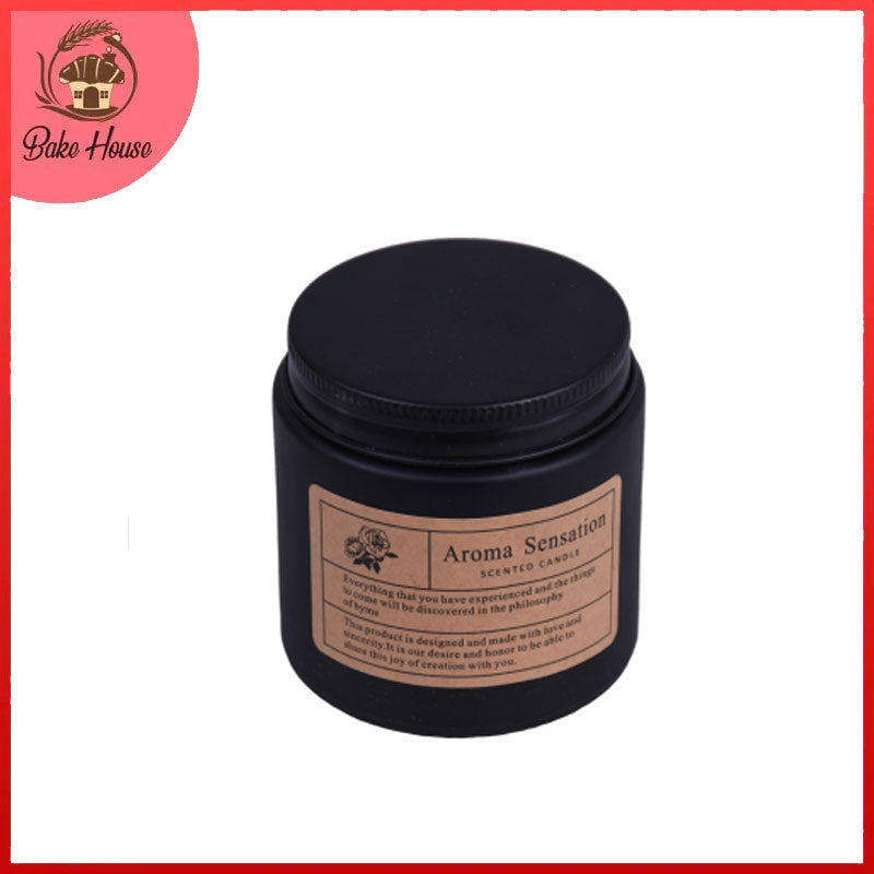 Delicate Aroma Sensation Scented Candle With Glass Jar 6.5 cm