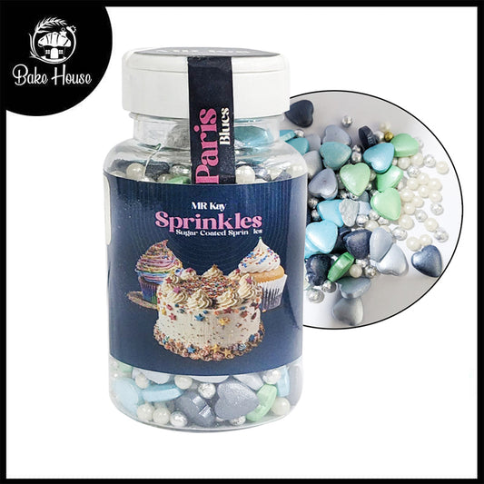 MR Kay Paris Blue -  Pearls & Heart (Mix Size) – 90g Jar