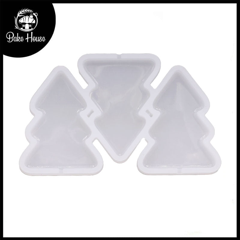 Christmas Tree Silicone Lollipop Mold 3 Cavity