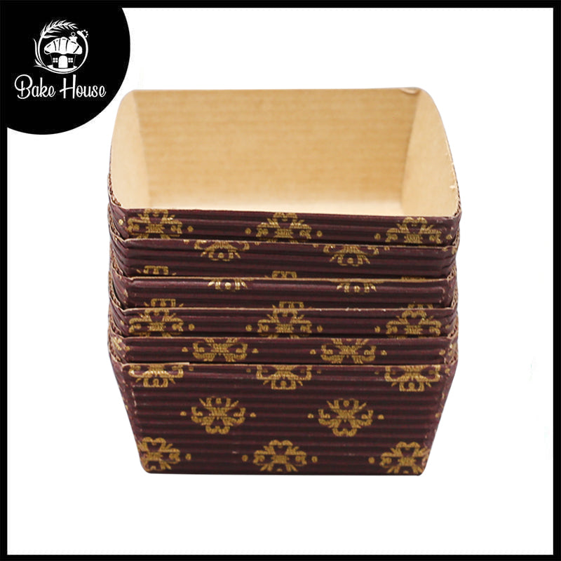 Square Cupcake Liner 6Pcs Set