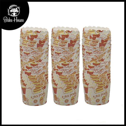 Tea Party Cupcake liner 60 Pcs Set