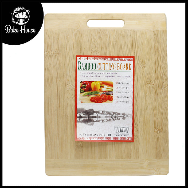 Wooden Bamboo Cutting Board 40x29cm
