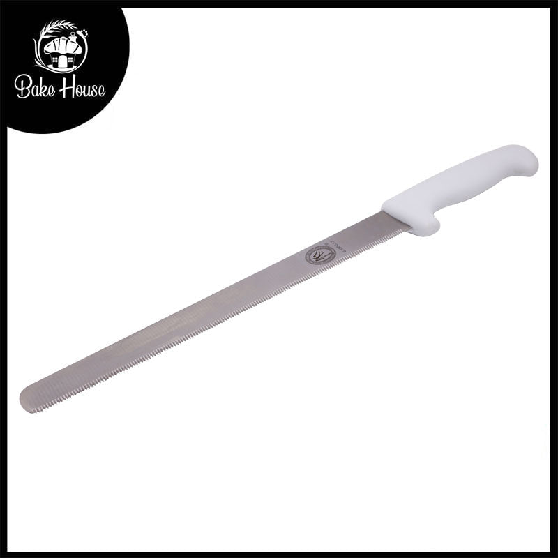 Cake Cutting Knife Steel With Plastic Handle 16Inches Bake House