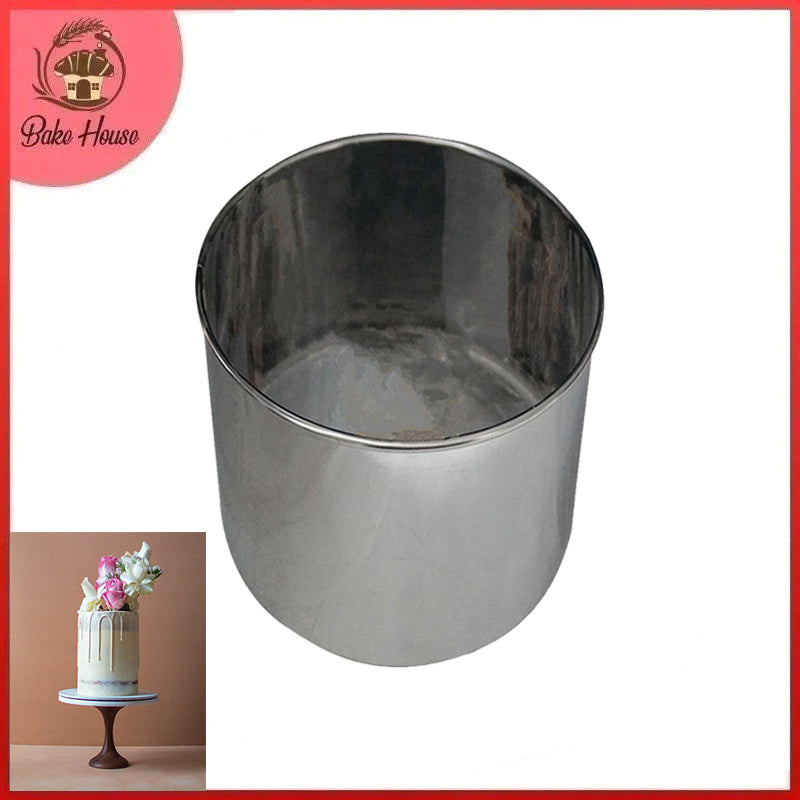 Heighted Round Cake Mold Stainless Steel 5 X 5 X 4 Inch