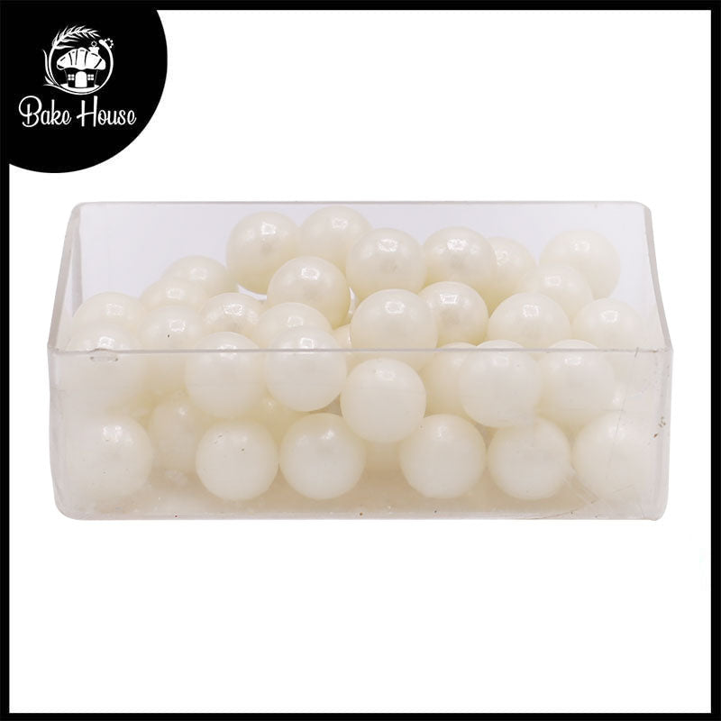 Large White Edible Pearls 30g Pack