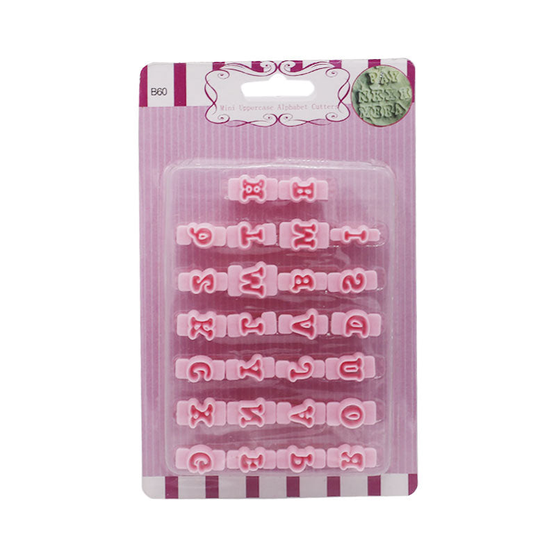 Mini Uppercase Alphabet Cutters