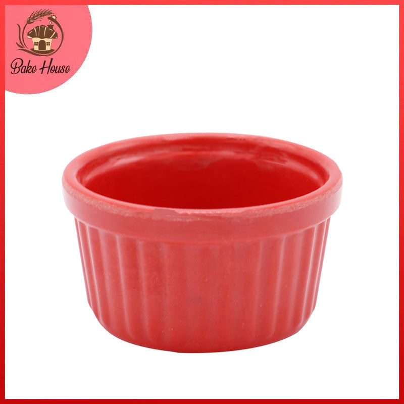 Melamine Dipping Sauce Bowl Red