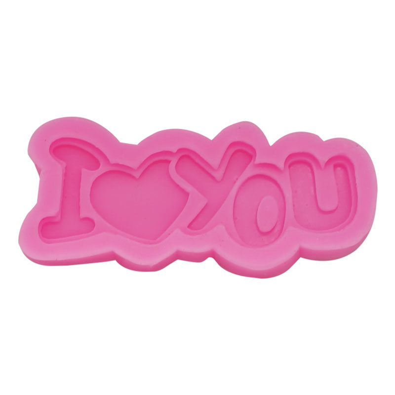 I Love You Silicone Fondant Mold