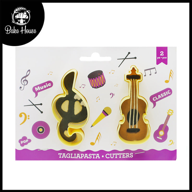 Music Cookie Cutter 2pcs Set