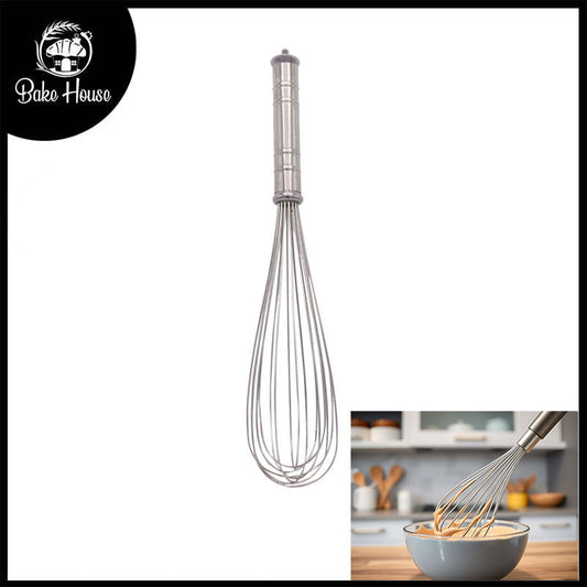 Lurwin Stainless Steel Hand Whisk 12.5 Inch