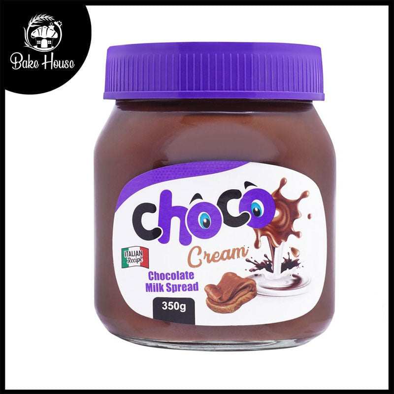 Milkyz Food Choco Cream Chocolate Milk Spread 350g Jar Bottle