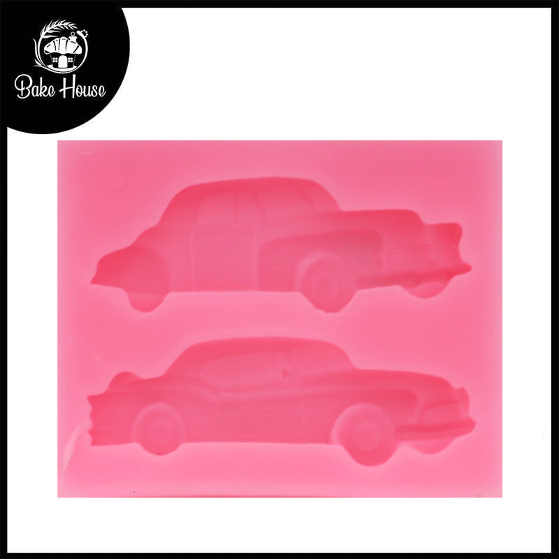 Car Silicone Fondant Mold 2 Cavity