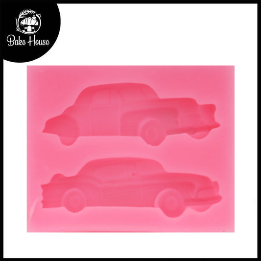 Car Silicone Fondant Mold 2 Cavity