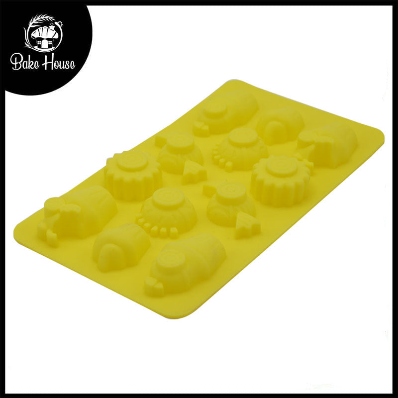 Cupcake And Sweets Silicone Mold 12 Cavity