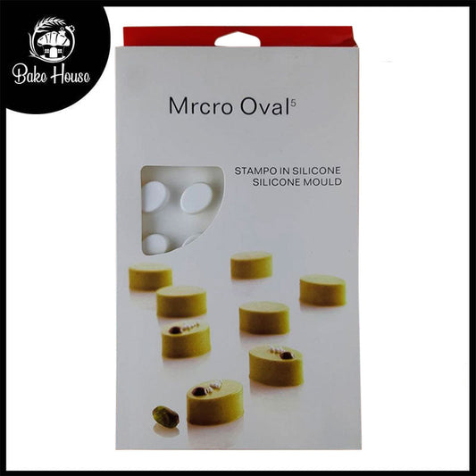 Mini Oval Silicone Fondant And Chocolate Mold 35 Cavity