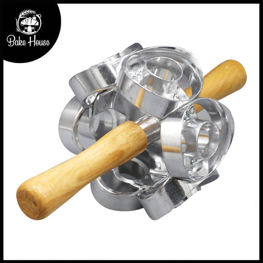 Donut Cutter Steel 6 Cavity