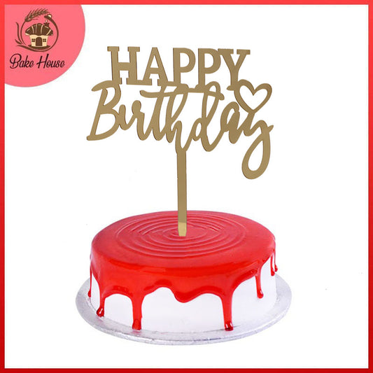 Happy Birthday Cake Topper (Design 49)