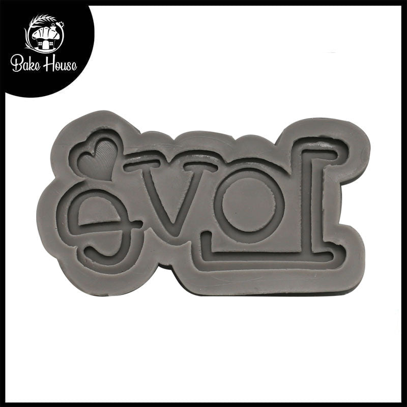 Love With Heart Silicone Fondant Mold