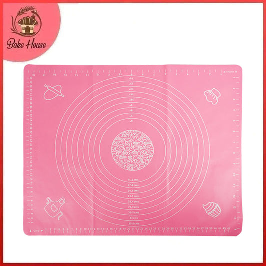 Silicone Fondant Rolling Mat With Measurements Of 43 x 35cm