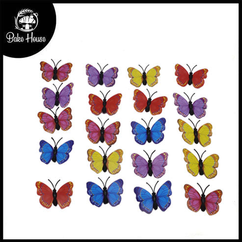 Wall Decoration Small Butterfly 20Pcs Pack
