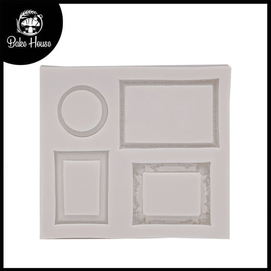 4 Designs Frame Silicone Mold