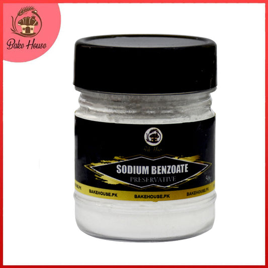 Sodium Benzoate Preservative Powder 50gm Pack