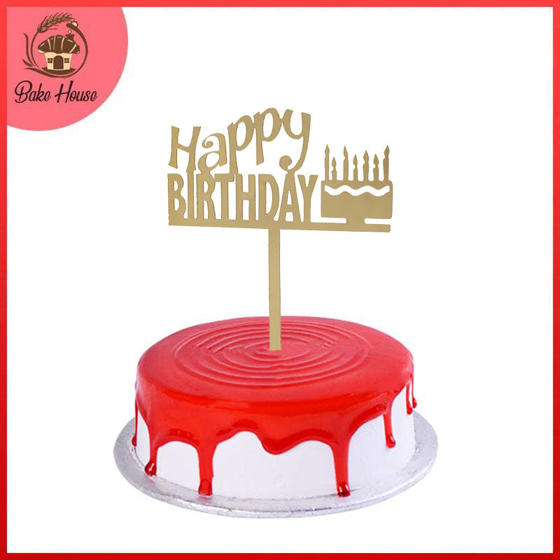 Happy Birthday Cake Topper (Design 57)