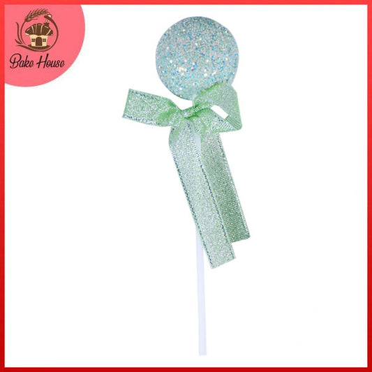 Foam Ball Artificial Candy Lollipop Topper Decor