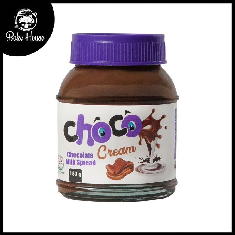 Milkyz Food Choco Cream Chocolate Milk Spread 180g Jar Bottle