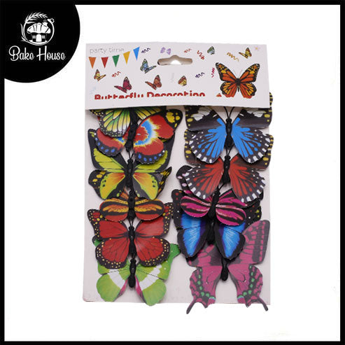 Wall Decoration Butterfly 12Pcs Pack