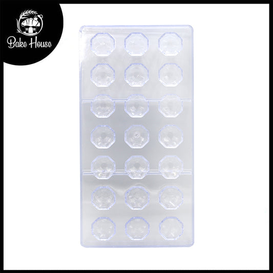 Spiral Ball Acrylic And Chocolate Mold 21 cavity