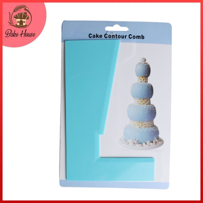 Cake Icing Comb Design 08 Plastic
