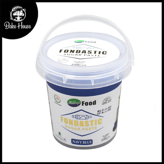 Milkyz Food Fondastic Navy Blue Fondant Sugar Paste 250gm