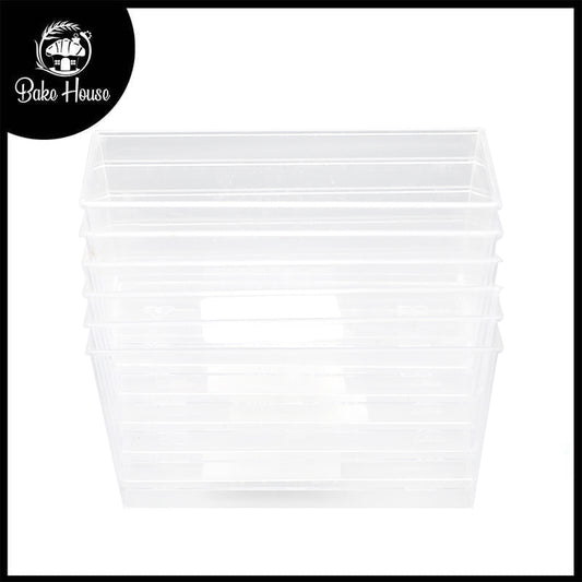 Short Glass 6 Pcs Set Rectangle