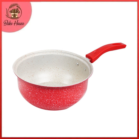 Non Stick Marble Coating Sauce Pan 18cm